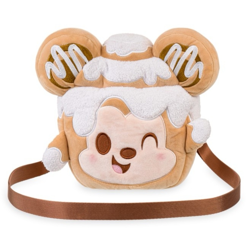 Mickey Mouse Cinnamon Bun Disney Munchlings Baked Treats Crossbody Bag NWT
